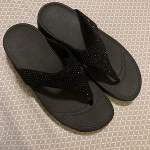 Flipflop women’s 8 suede Rokkit sandals LIKE NEW